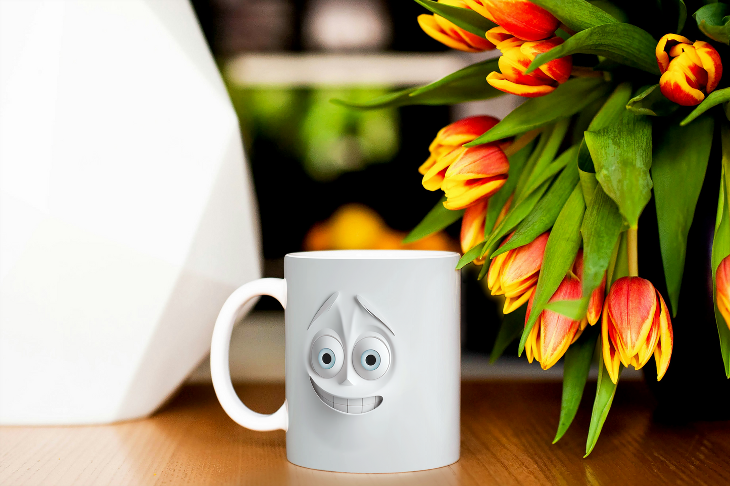 Sarcastic Face 3D Effect Mug