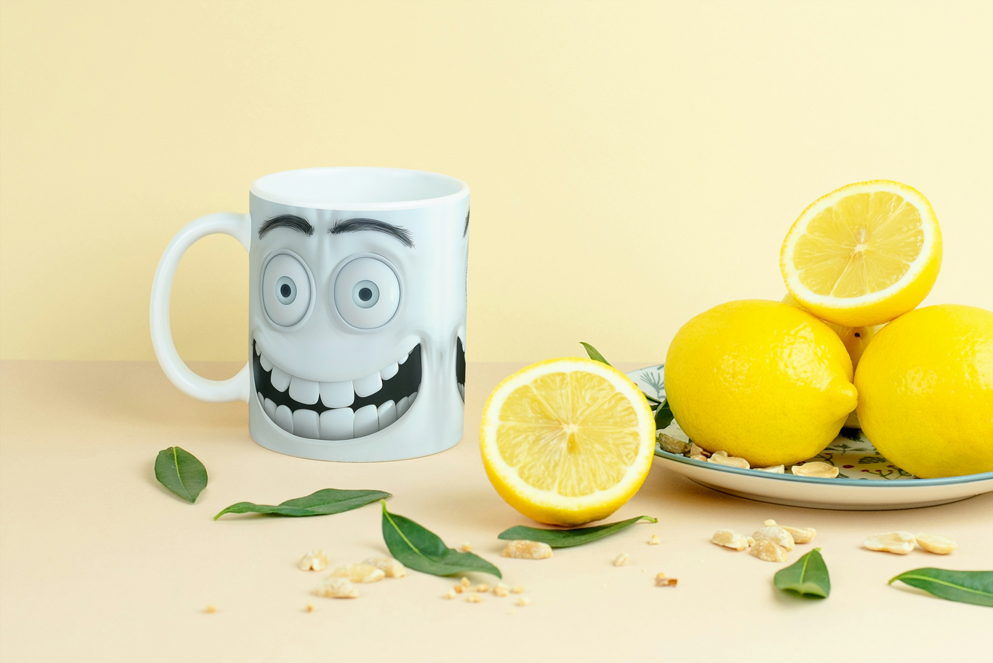 Sarcastic Face 3D Effect Mug