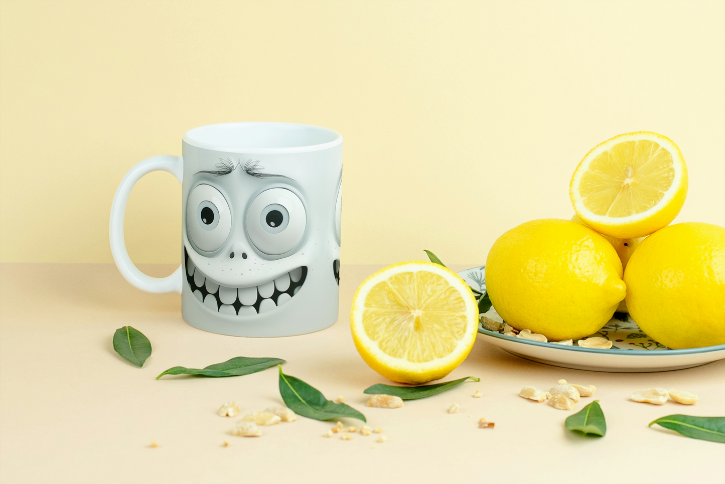 Sarcastic Face 3D Effect Mug