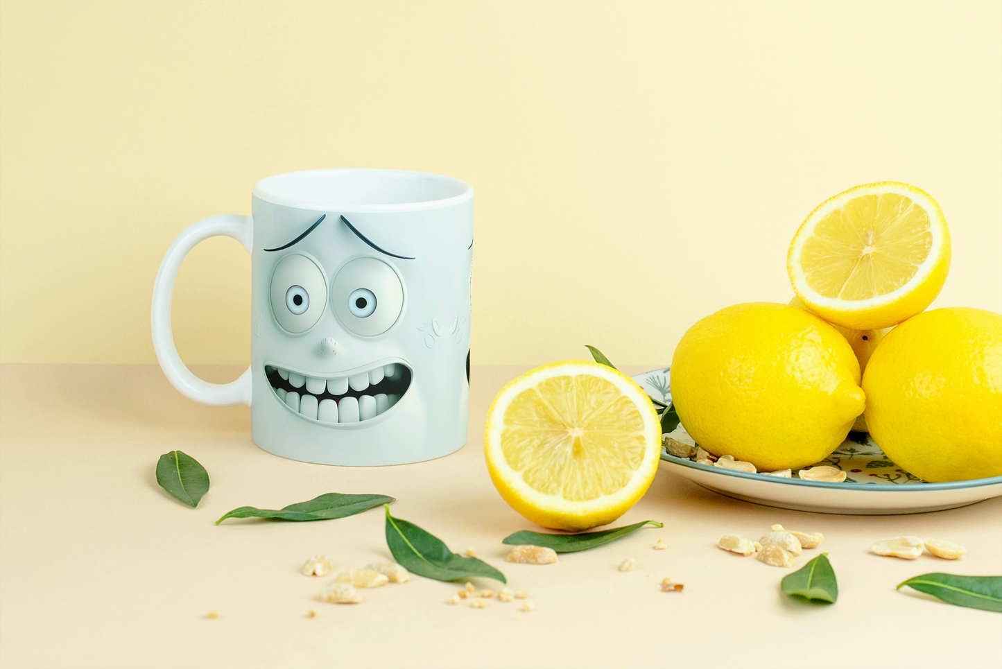 Sarcastic Face 3D Effect Mug