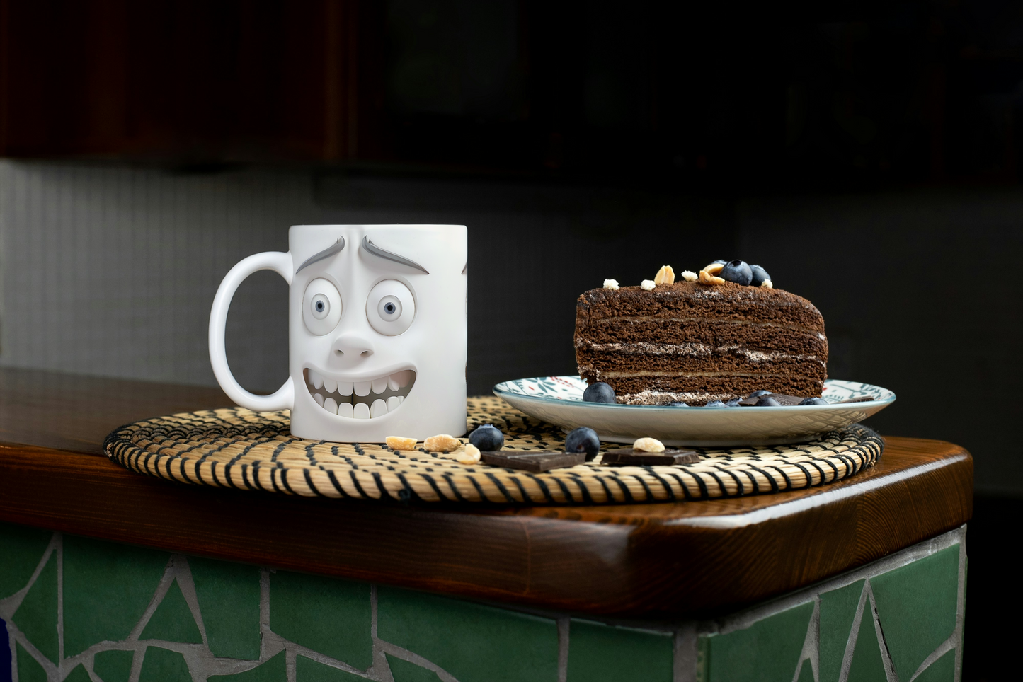 Sarcastic Face 3D Effect Mug