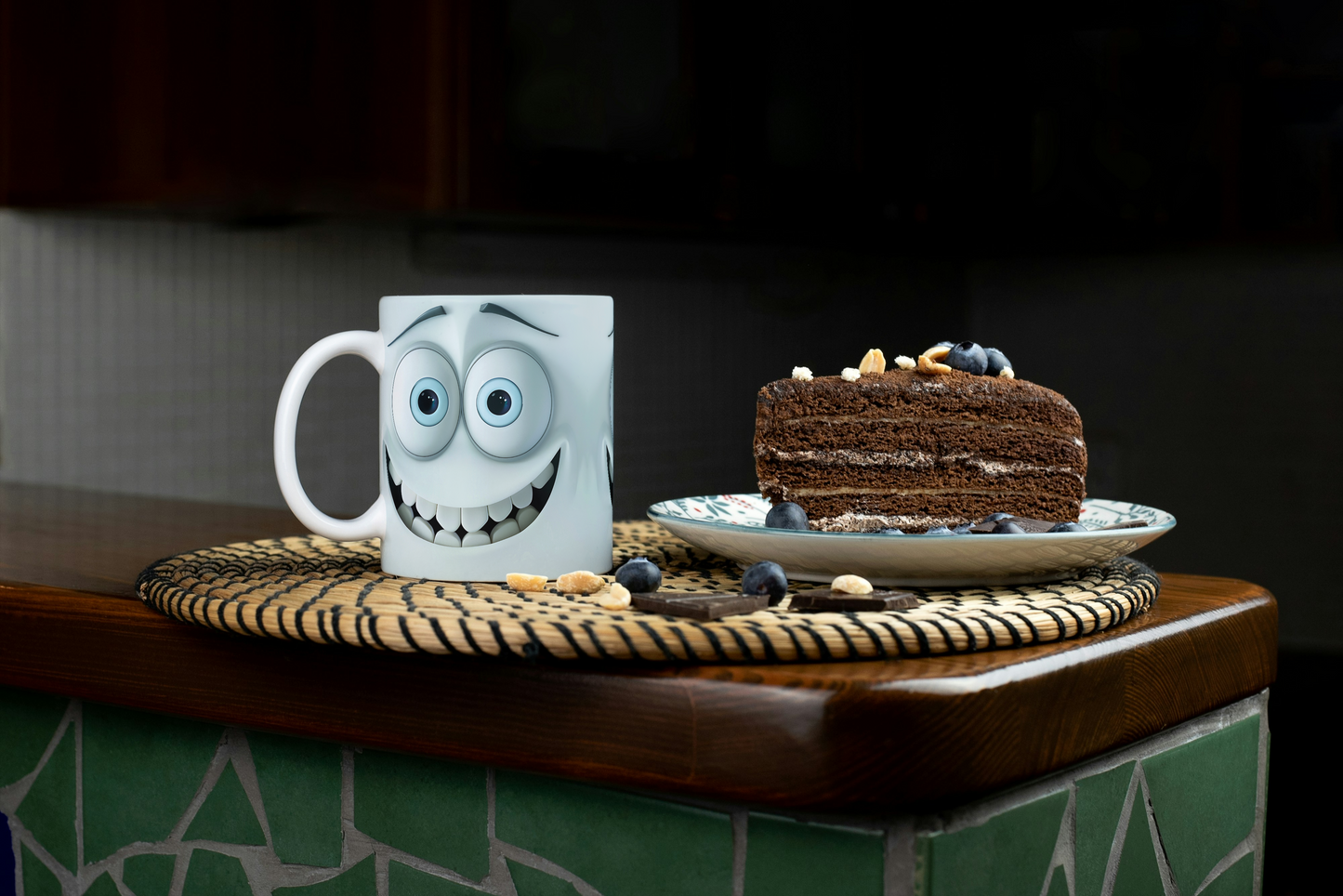 Sarcastic Face 3D Effect Mug