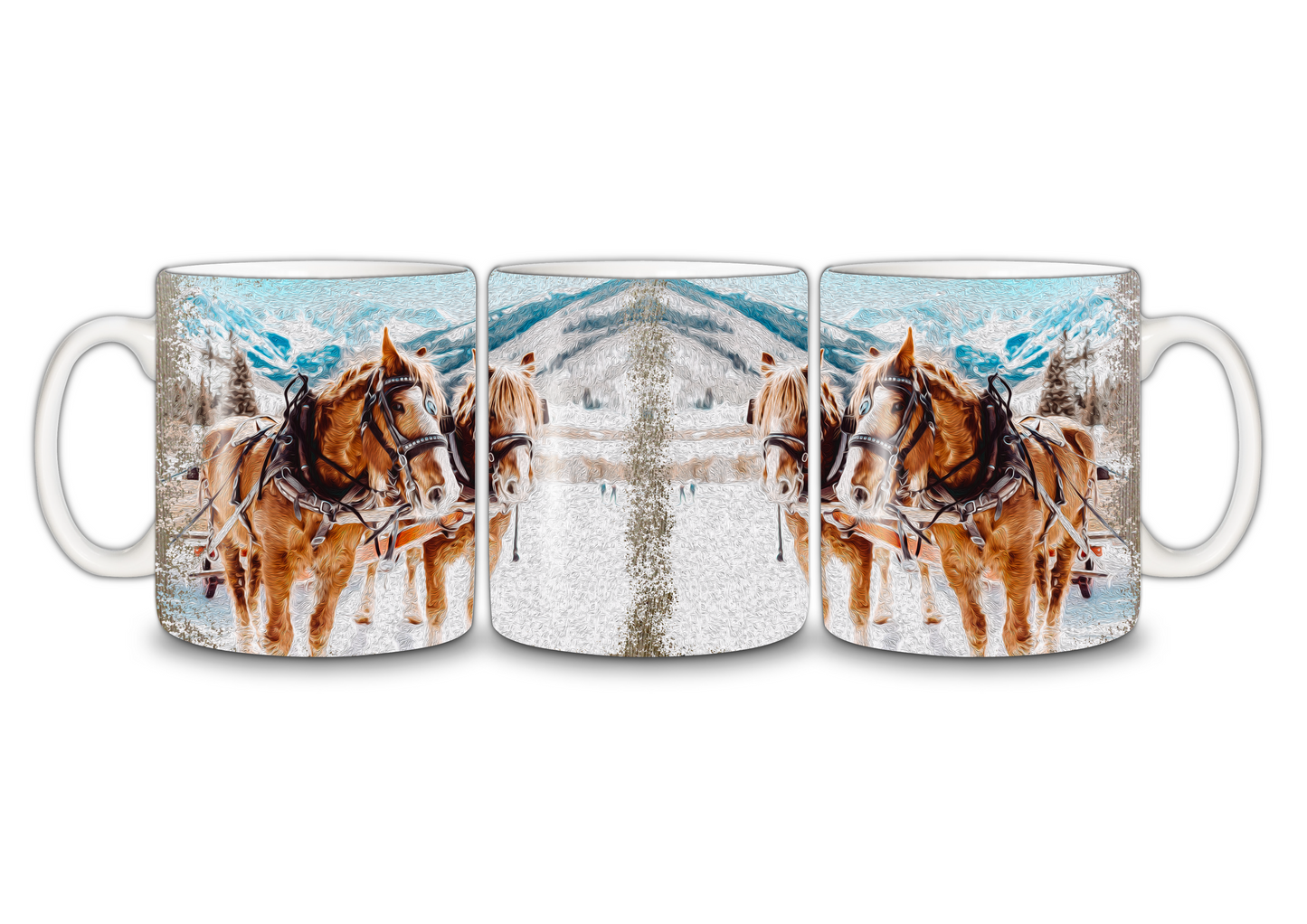 Horse Wrap around Mug