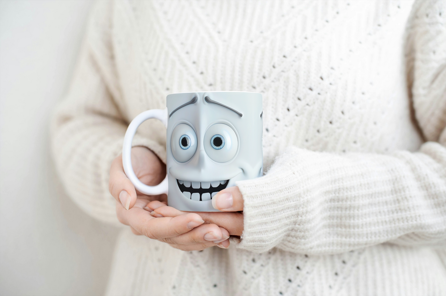 Sarcastic Face 3D Effect Mug
