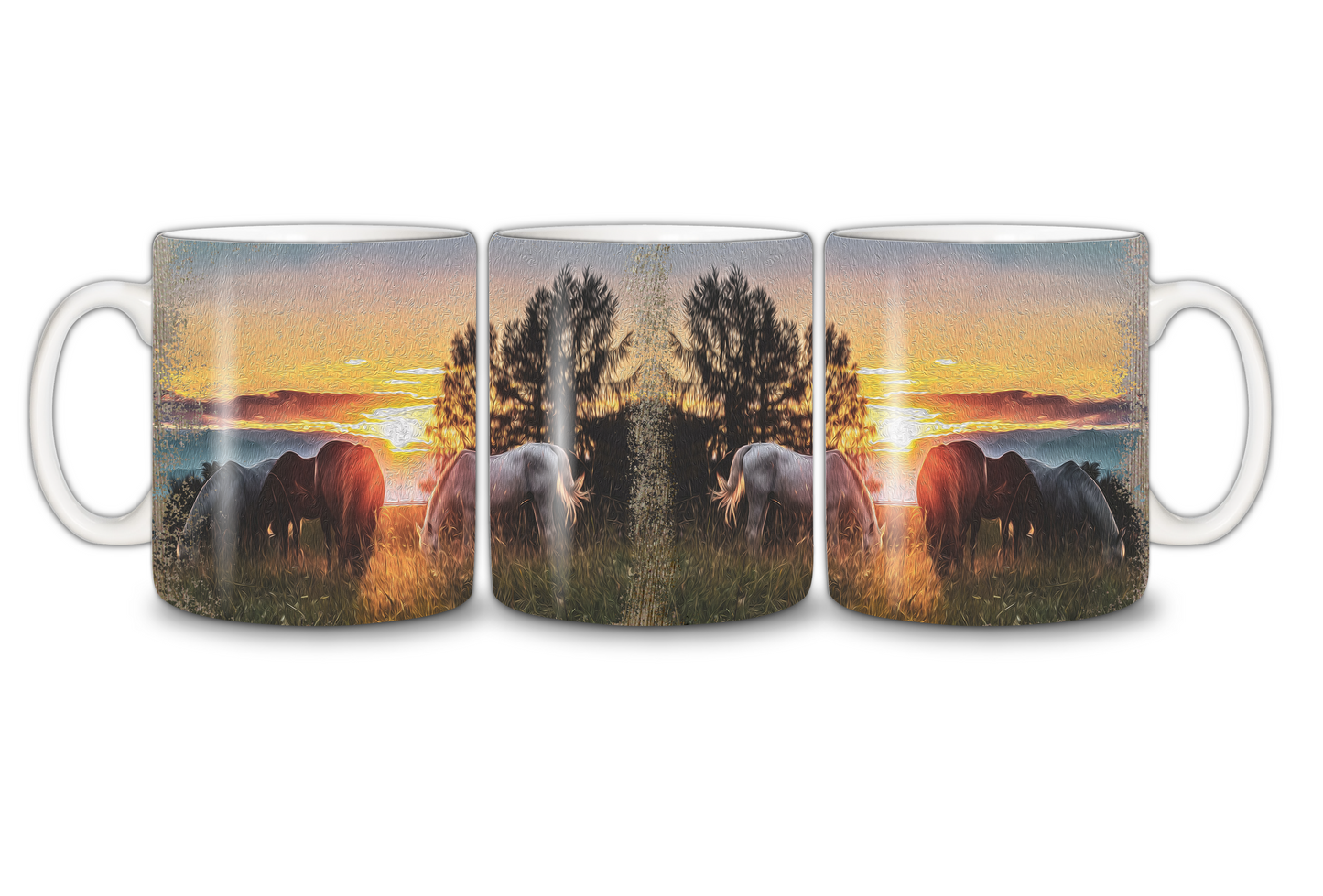 Horse Wrap around Mug