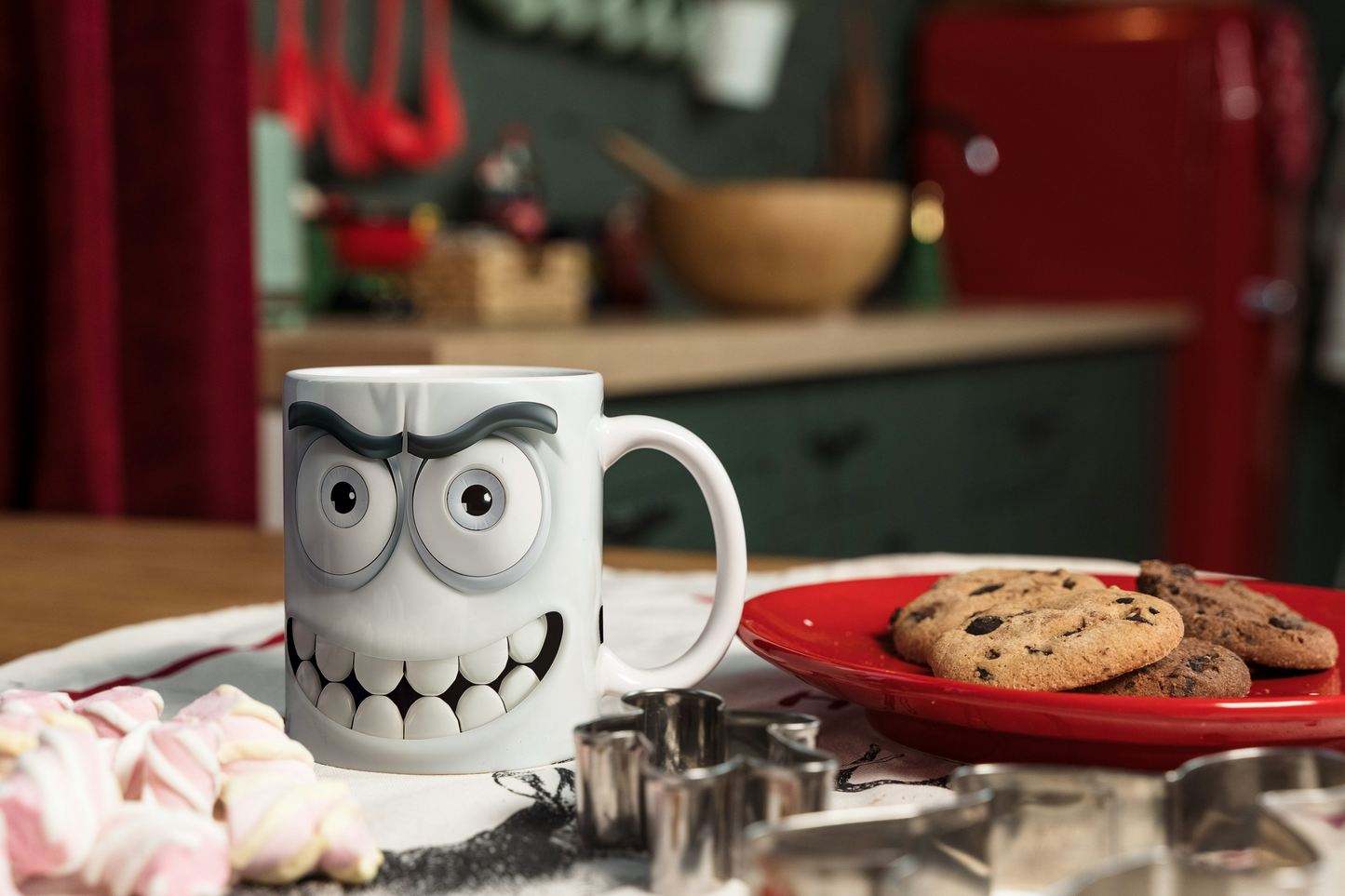 Sarcastic Face 3D Effect Mug