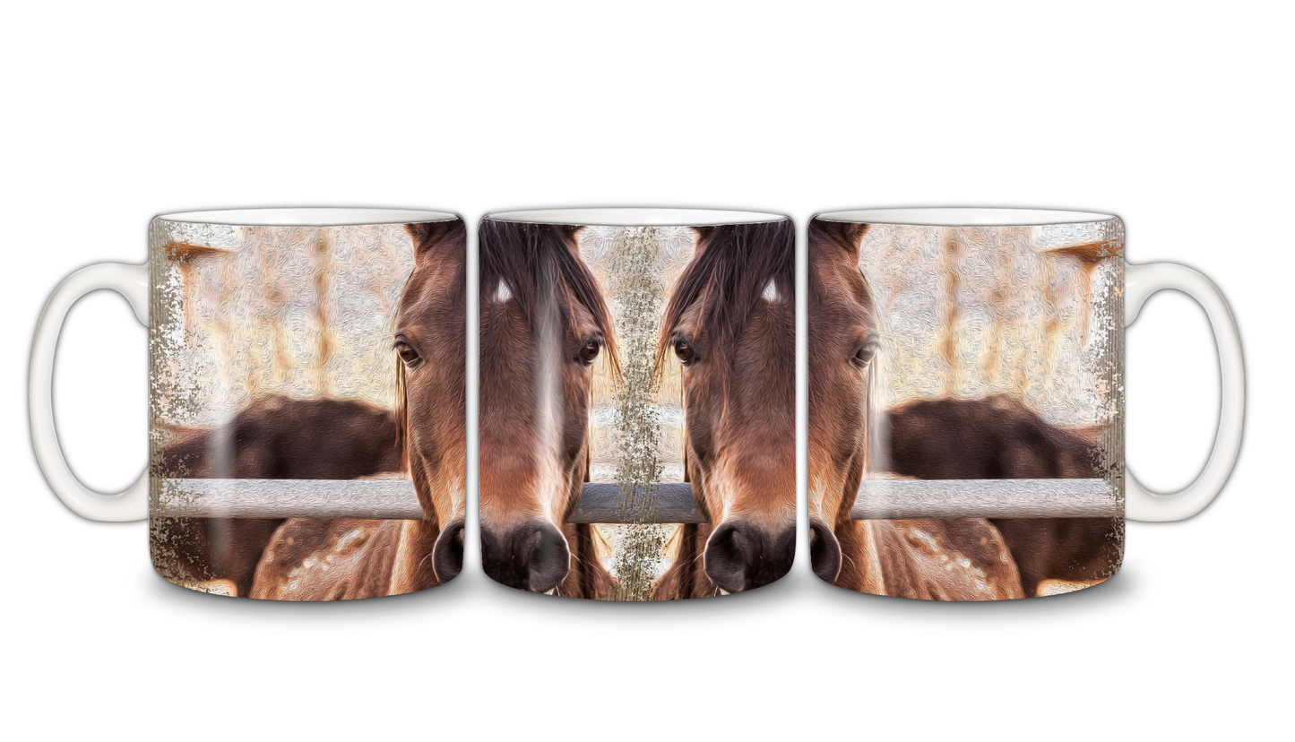 Horse Wrap around Mug