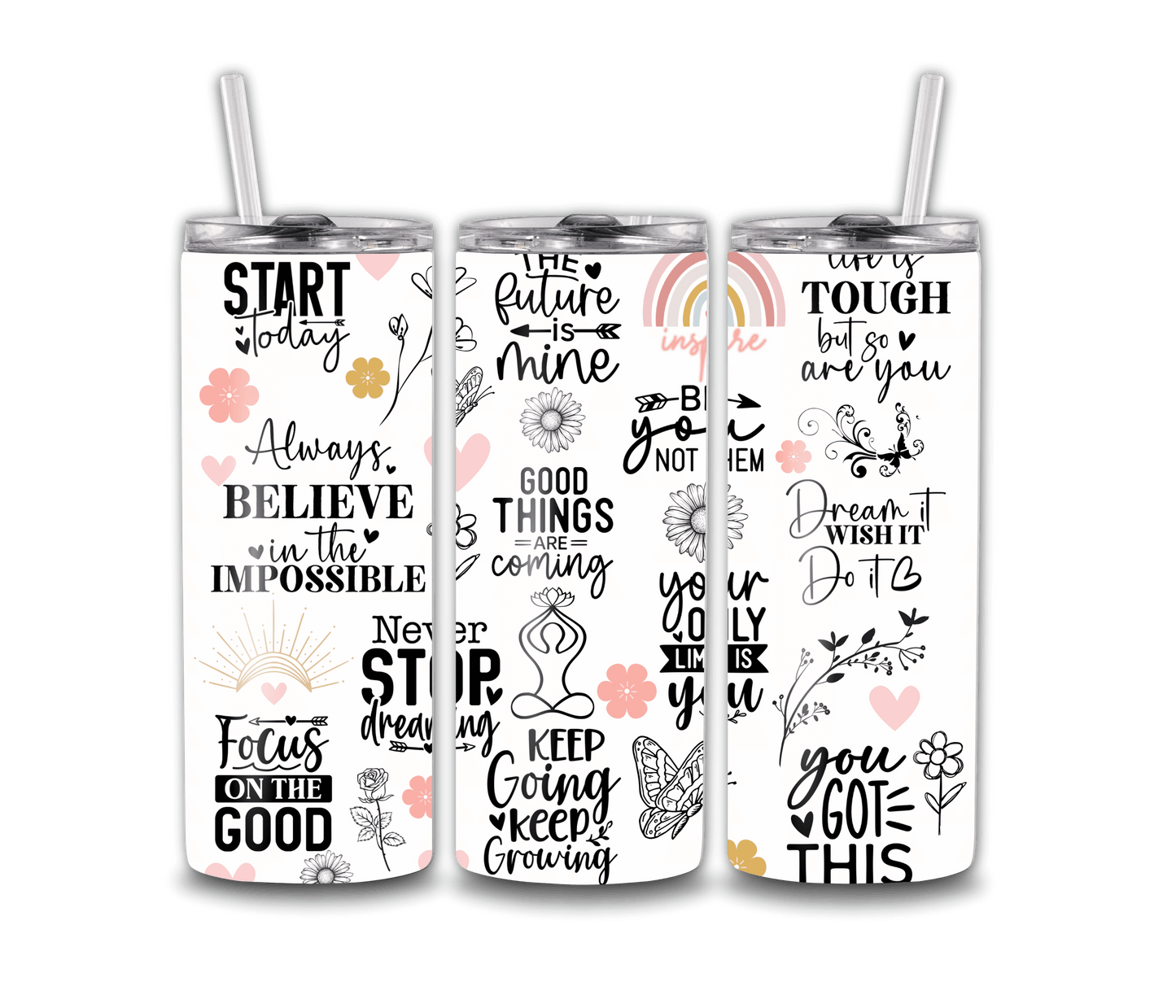 20oz Tumbler Affermation