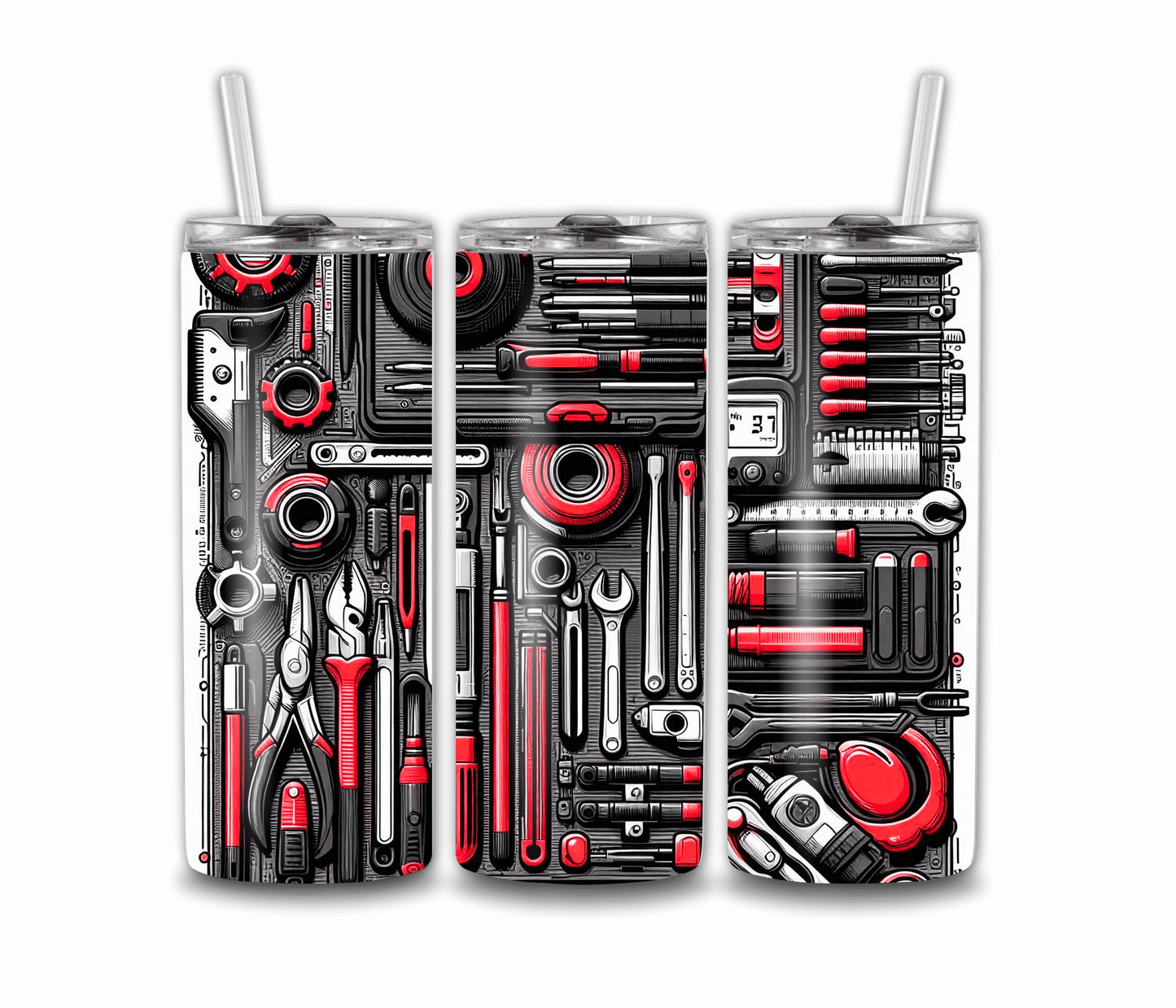 20oz Dads Tumbler with Straw