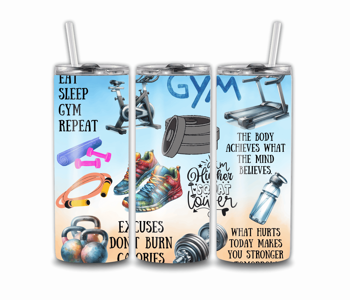 20oz Gym Tumbler