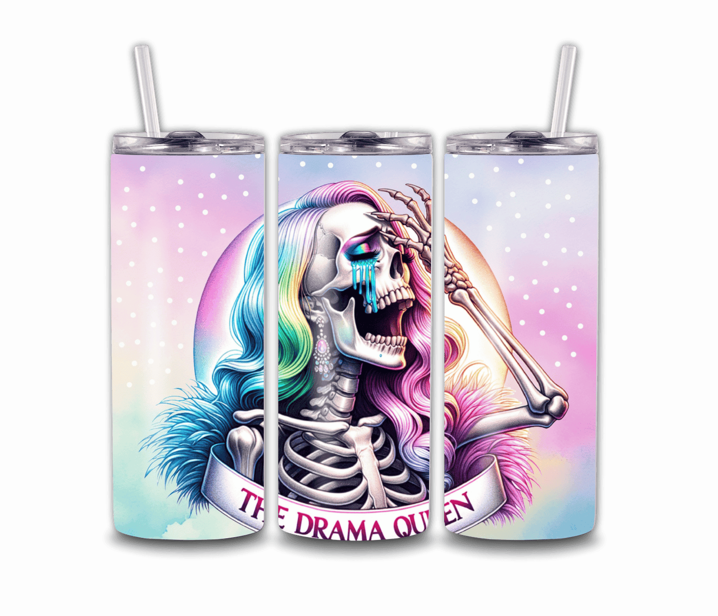 20oz Girl Power Tumbler with Straw
