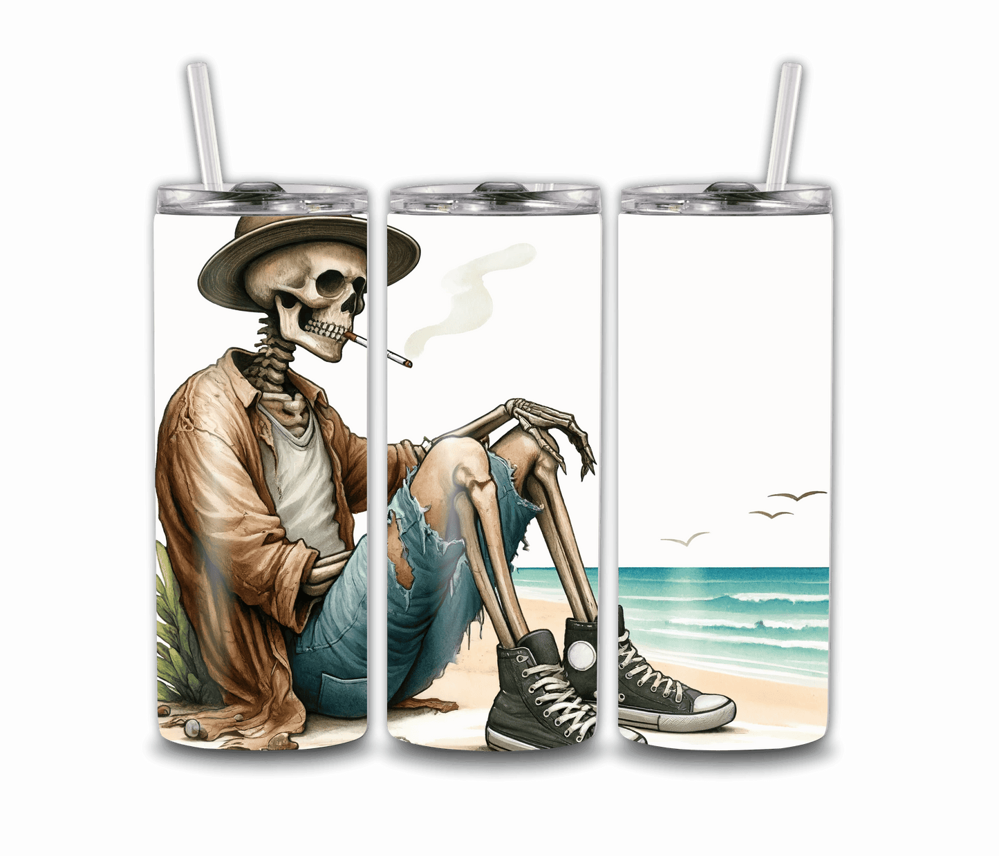 20oz Dads Tumbler with Straw
