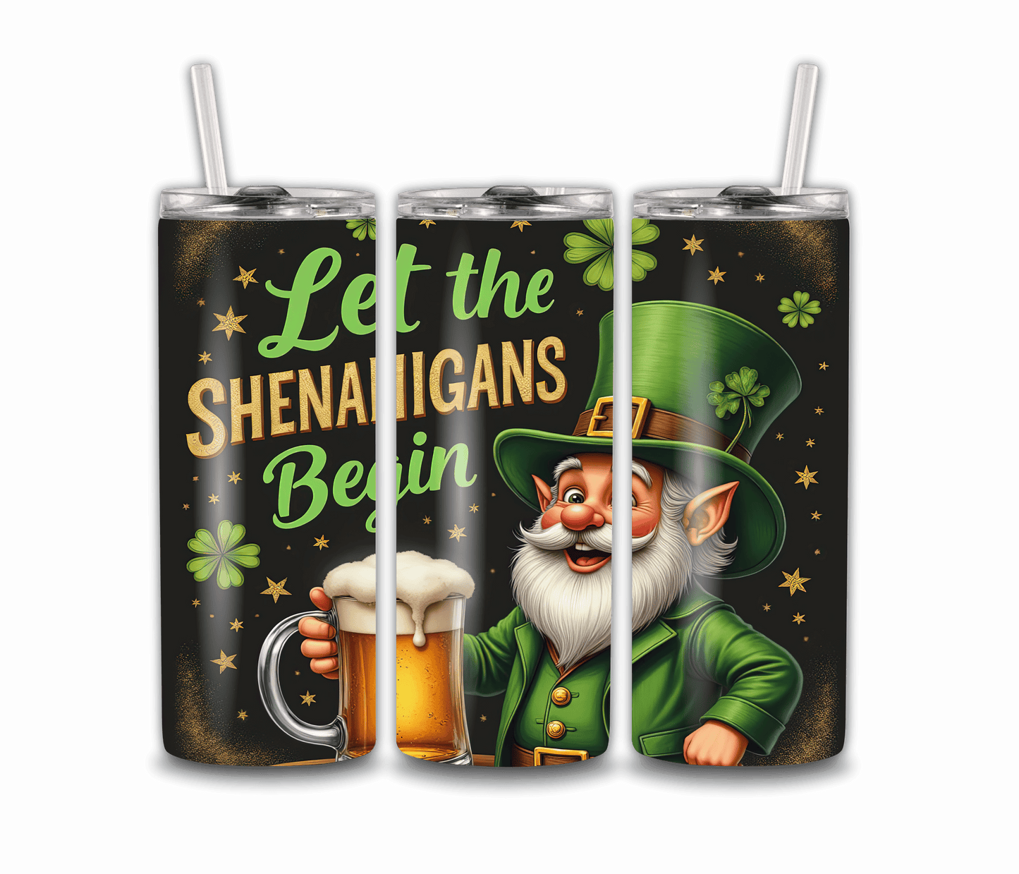 20oz St Patrick's Day Tumblers