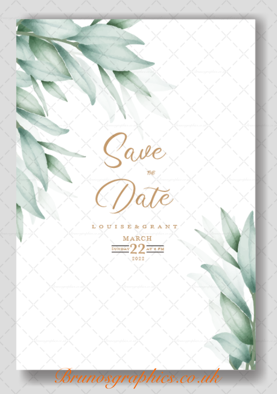Save the date cards and wedding Invitation,birthday occasion cards