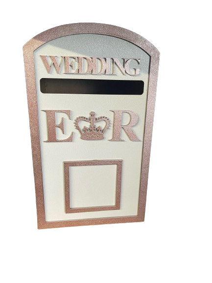 Wedding POST BOX White MDF Veneer Craft Kit Large Post Box, Weddings, Birthday