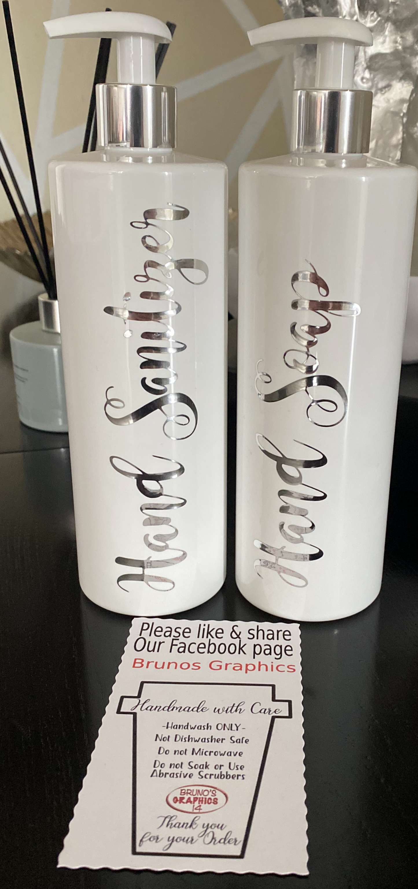 250ml White Pump Bottle with Lotion pump