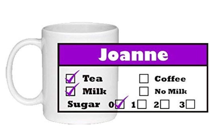 personalised office mug - with name on