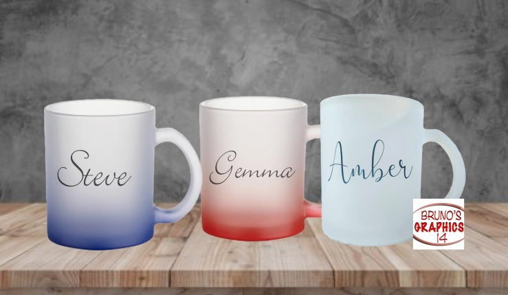 frosted 11oz mug