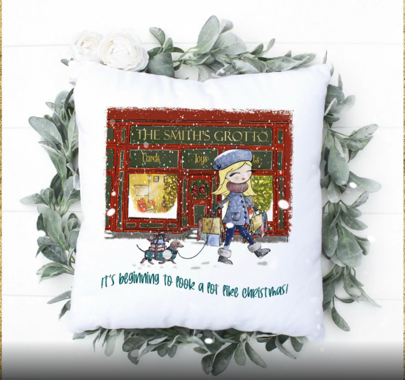 Christmas cushion-shopper collection