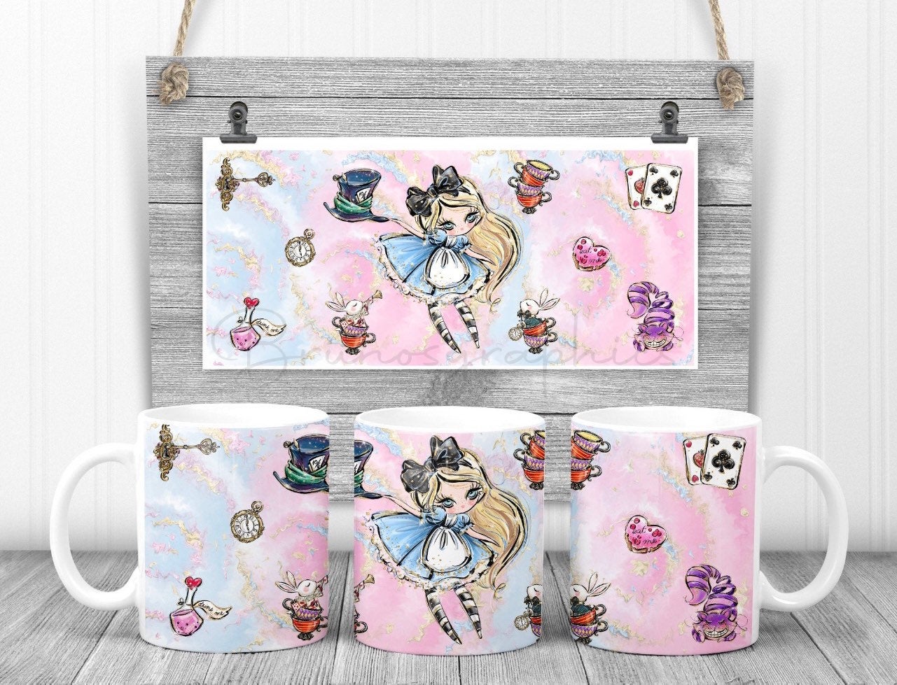 Alice in wonderland mug