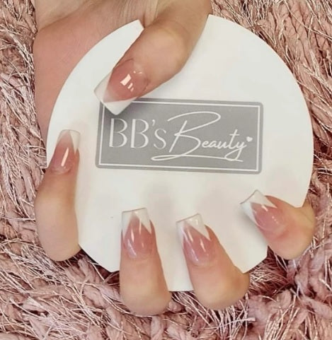 Nailfie Acrylic disk, with Name/logo/nail technician,