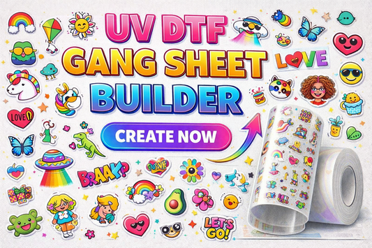 Custom Logo UV DTF Transfers