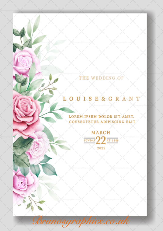 Save the date cards and wedding, birthday, Invitation, occasion cards