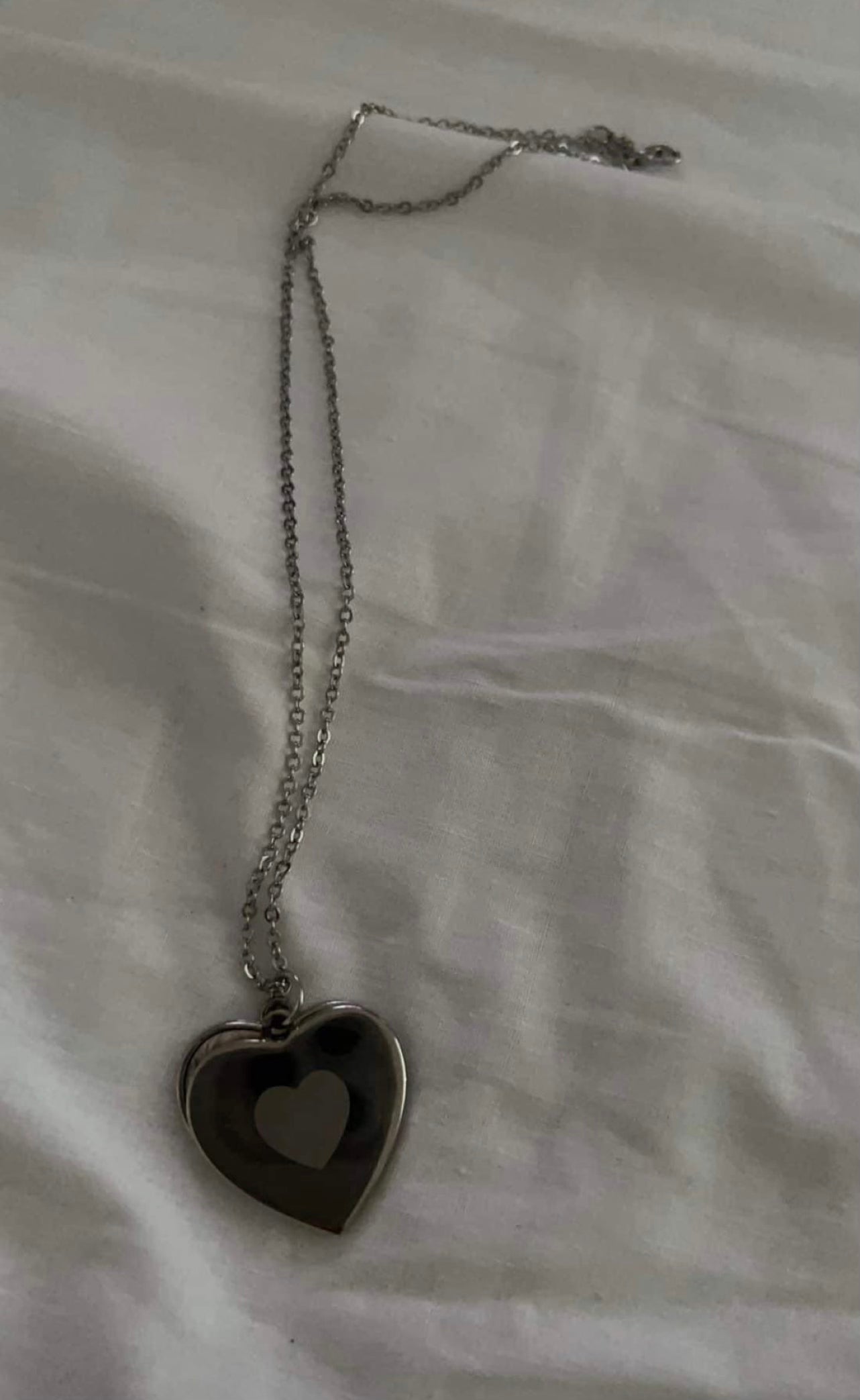 Jewellery - Necklace - Heart Locket with Hidden Photo